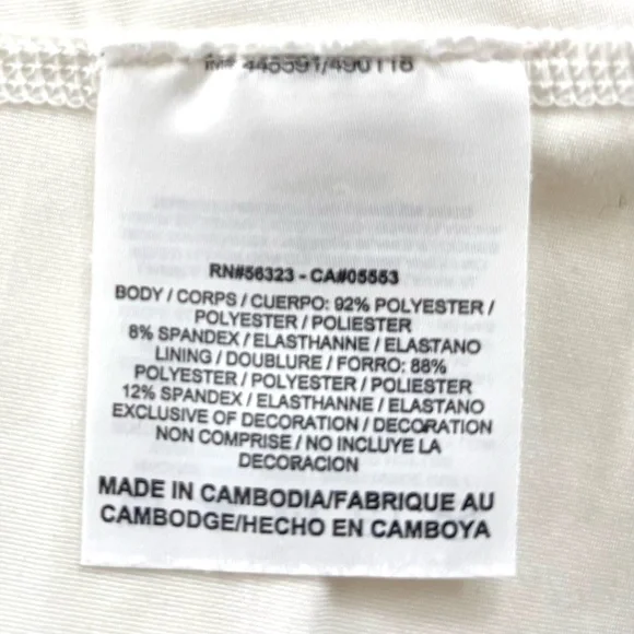 Nike Golf Dri-Fit White Tennis Skort 🤍 Built-In Shorts | Size S - Picture 7 of 8